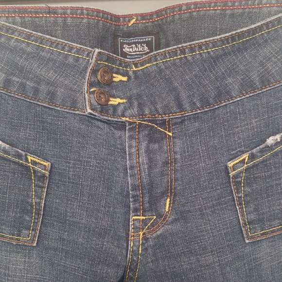 Von Dutch Womens Designer Denim size 28 flare - Picture 4 of 8